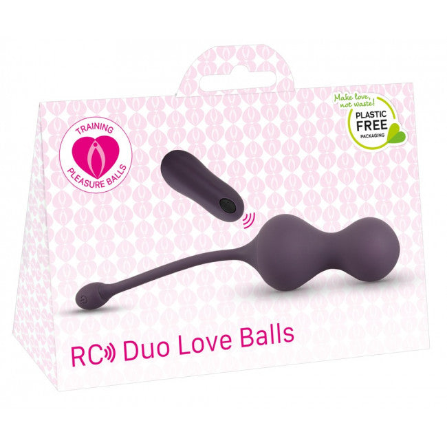 Training Pleasure Balls RC Duo Love Balls Purple