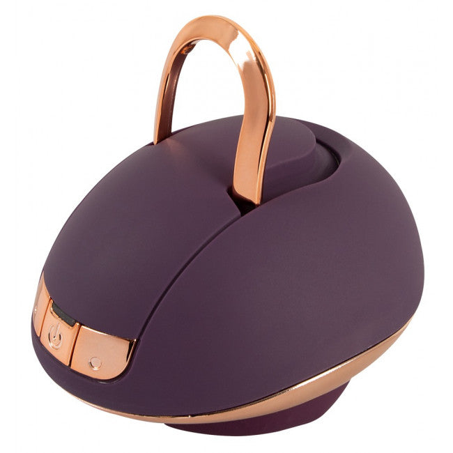 White Rotating Vulva Massager