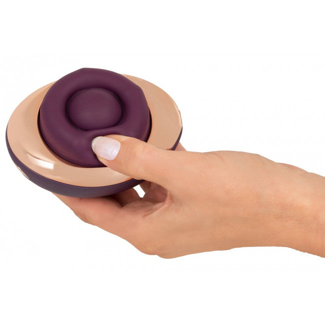 White Rotating Vulva Massager