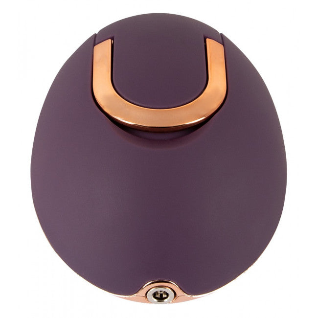 White Rotating Vulva Massager