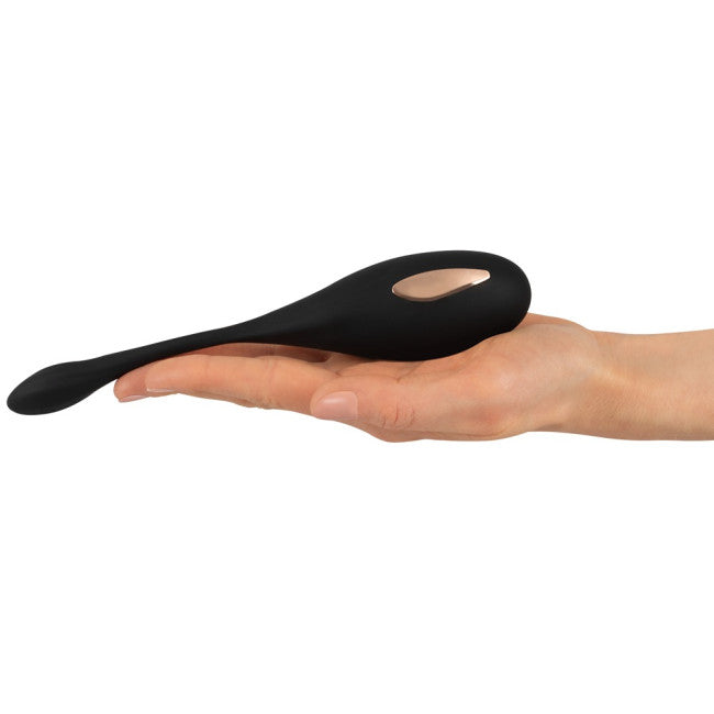 XouXou Vibrating E-Stim RC Love Ball Black