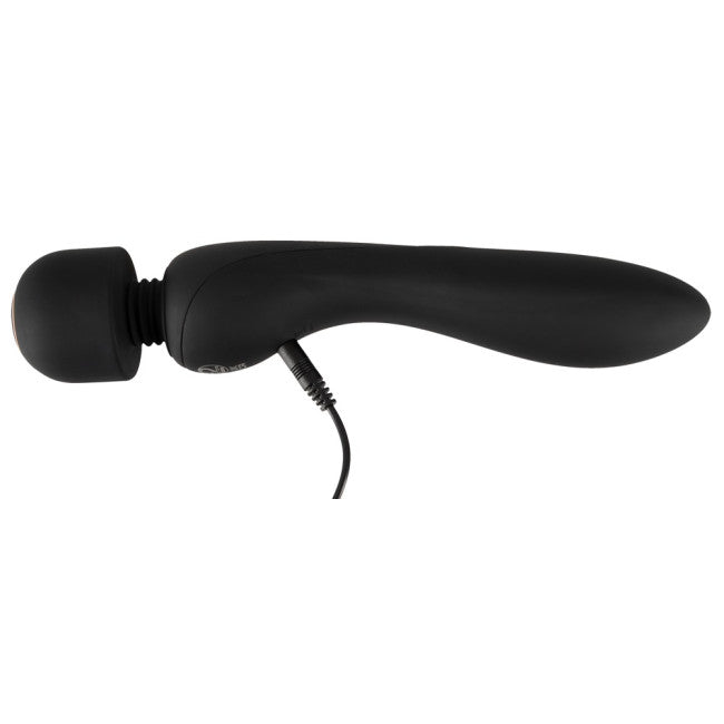 XouXou E-Stim Wand & Vibrator Black