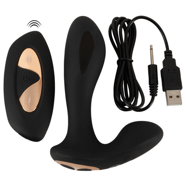XouXou RC E-Stim G&P-Spot Vibrator Black