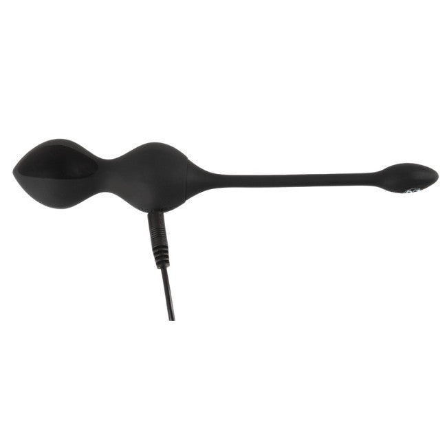 XouXou RC Vibrating E-Stim Love Balls Black