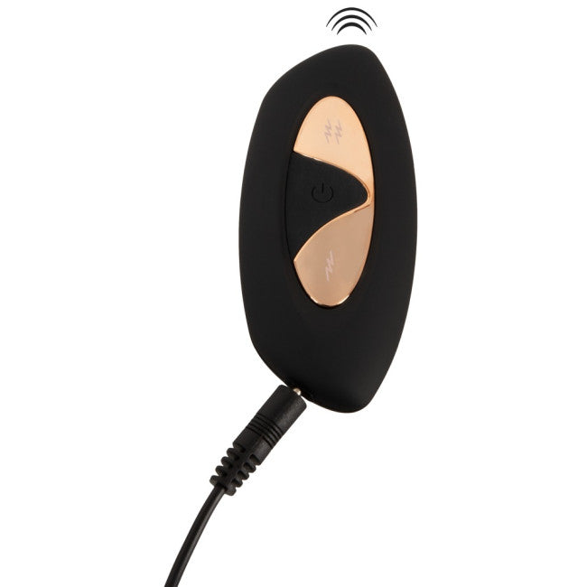 XouXou RC Vibrating E-Stim Love Balls Black