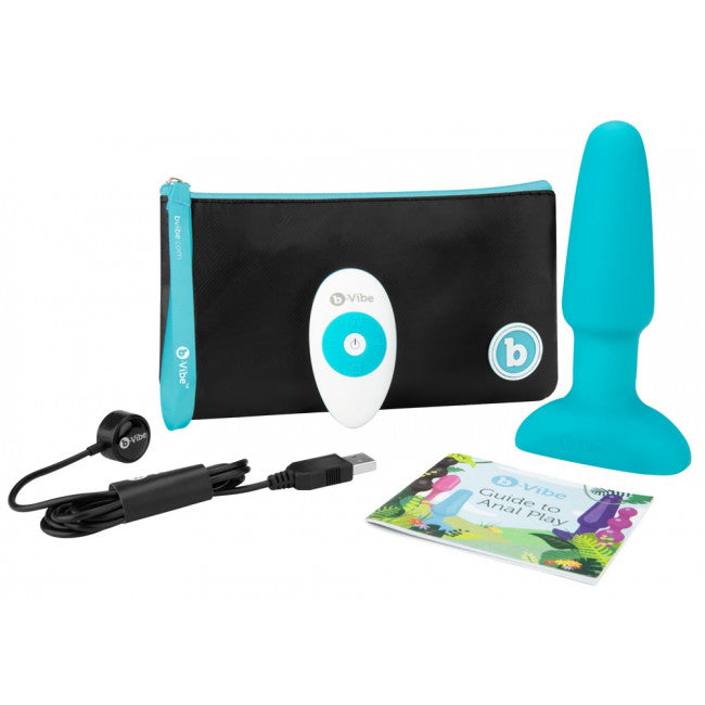 b-Vibe Rimming Plug 2 Turquoise