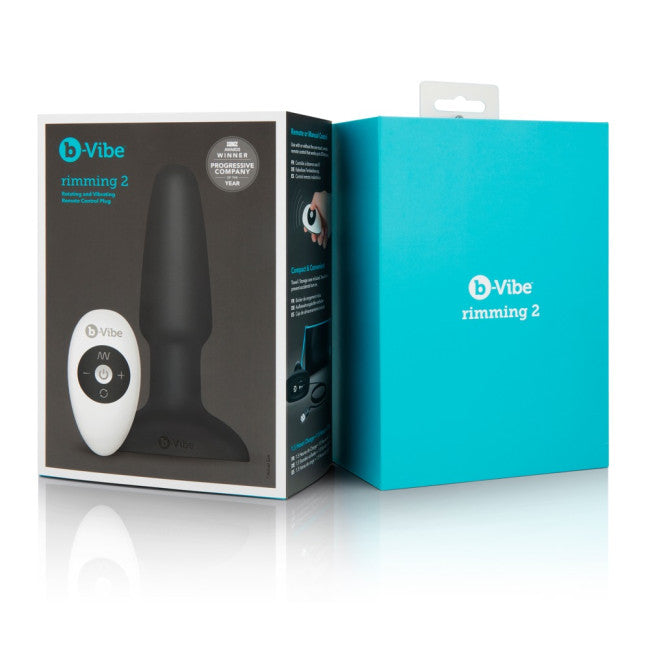 b-Vibe Rimming Plug 2 Black