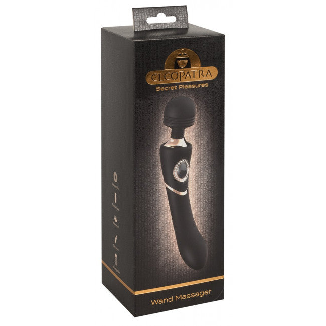 Cleopatra Secret Pleasures Wand Massager Black