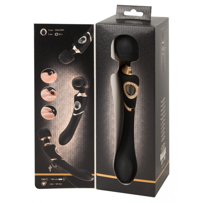 Cleopatra Secret Pleasures Wand Massager Black