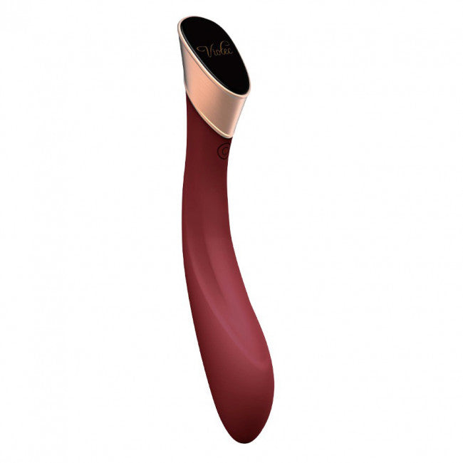 Viotec Manto G-Spot Massager Gold & Wine Red