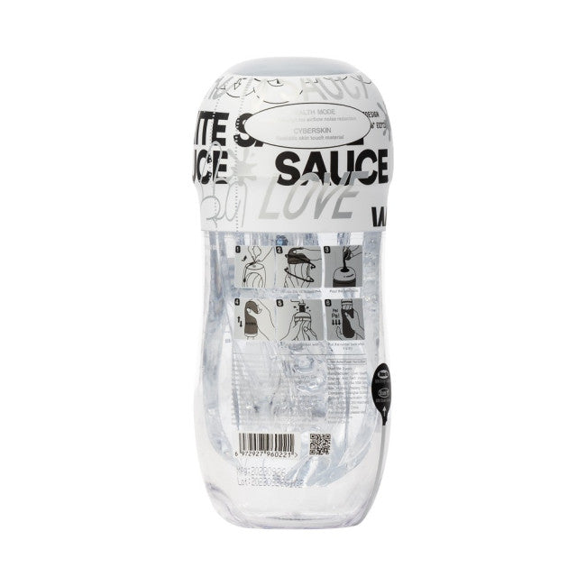 Sauce White Sauce Cup Masturbator Sleeve Transparent
