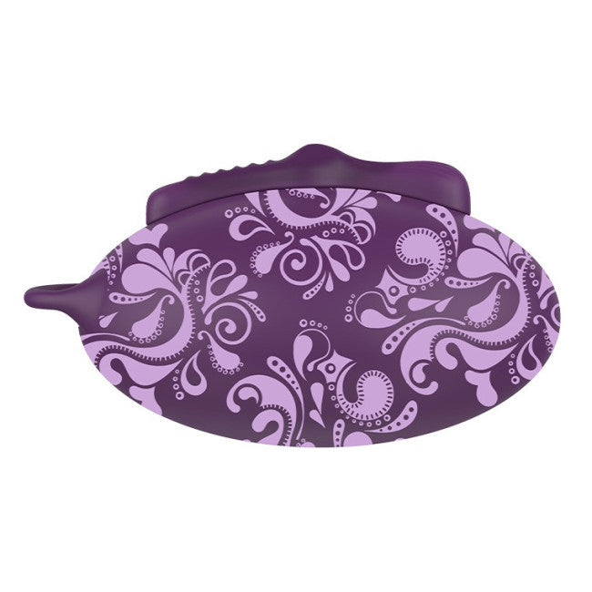 Bouncy Bliss Flow Sit-On Vibrator Purple