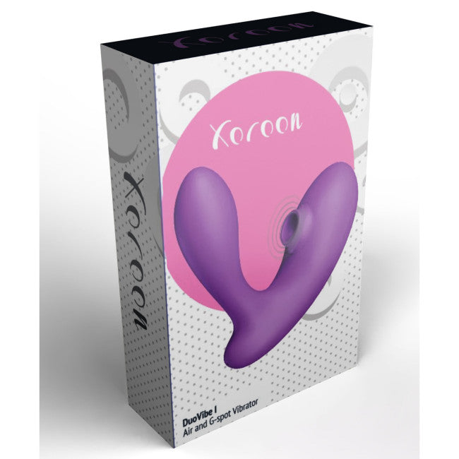 Xocoon DuoVibe I Air Vibrator Purple