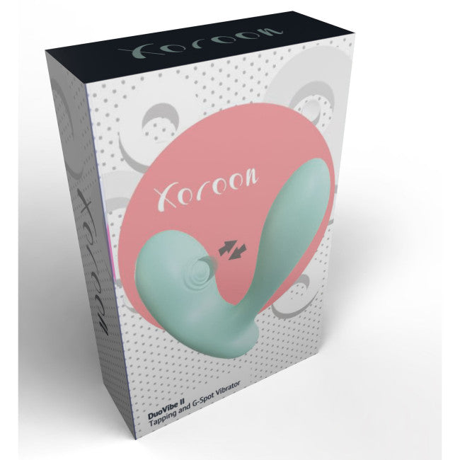 Xocoon DuoVibe II Tapping Vibrator Mint
