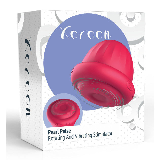 Xocoon Pearl Pulse Duo Stimulator Fuchsia