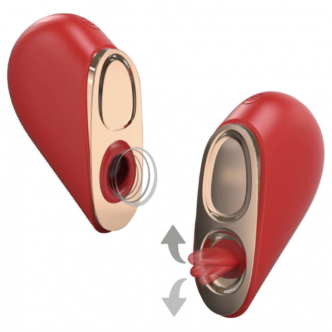 Xocoon Heartbreaker 2-in-1 Stimulator Red