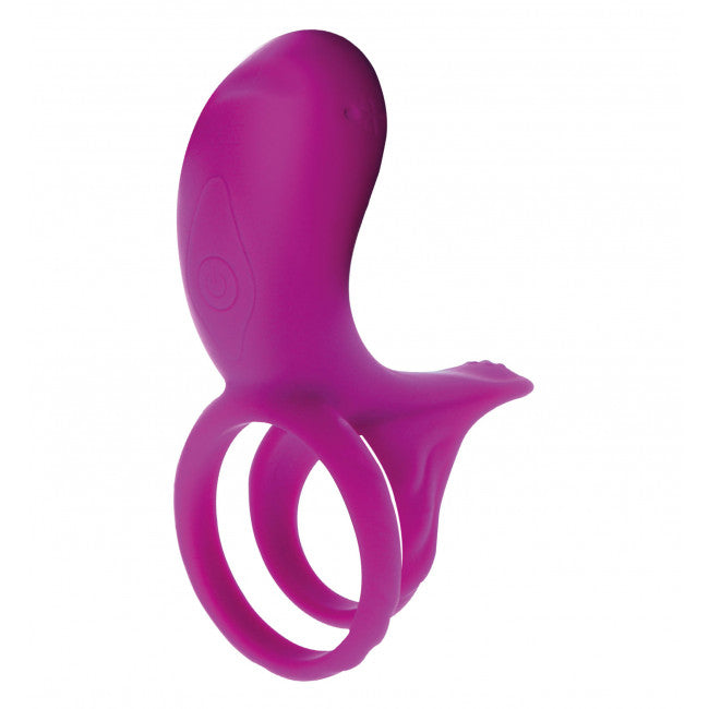 Xocoon Couples Stimulator Ring Fuchsia