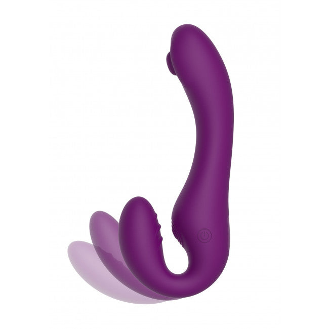 Xocoon Strapless Strap-On Pulse Vibe Purple