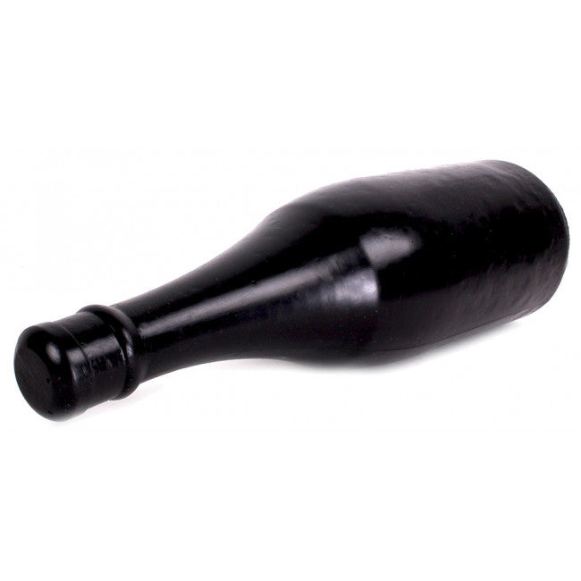 All Black Champagne Bottle Medium