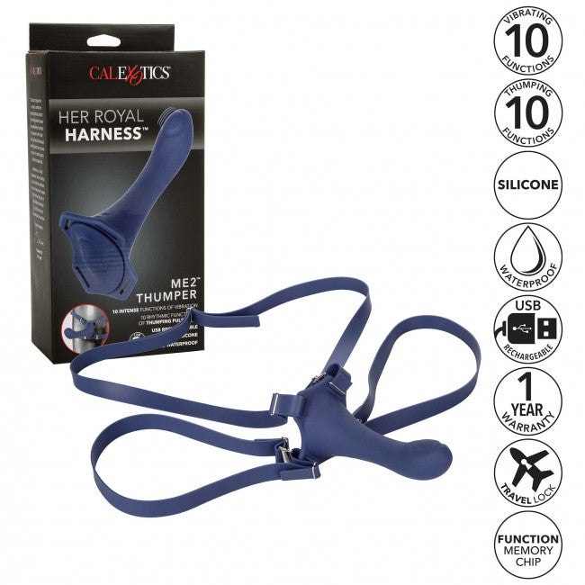 CalExotics Her Royal Harness Me2 Thumper