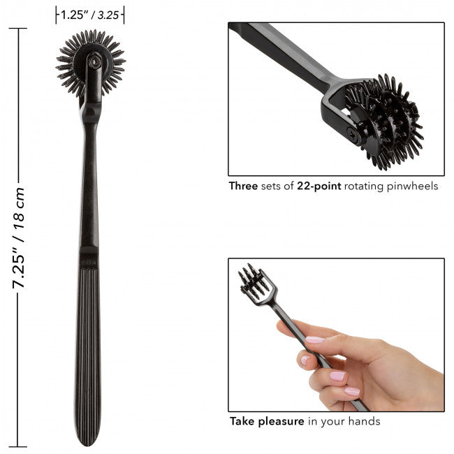 CalExotics Scandal Trio Pleasure Wheel Black