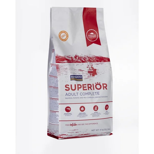 Fish4Dogs Small granules for adult dogs Superior salmon with potatoes 6 kg