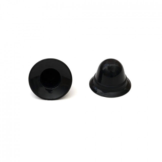 665 Super Silicone Nipple Suckers with Travel Case Black