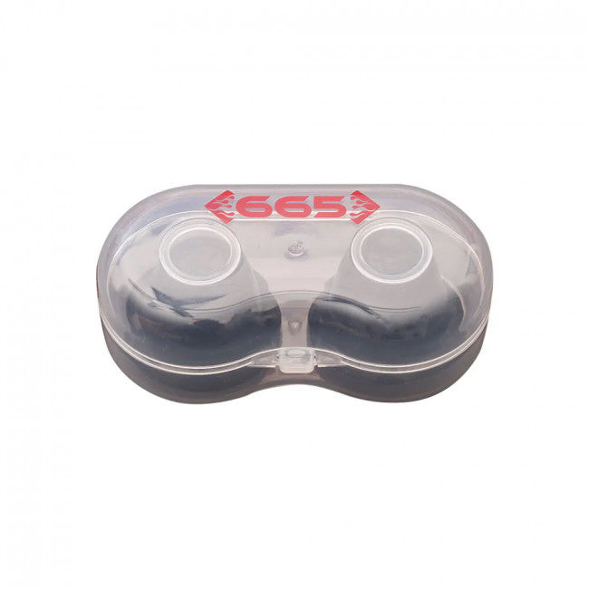 665 Super Silicone Nipple Suckers with Travel Case Black