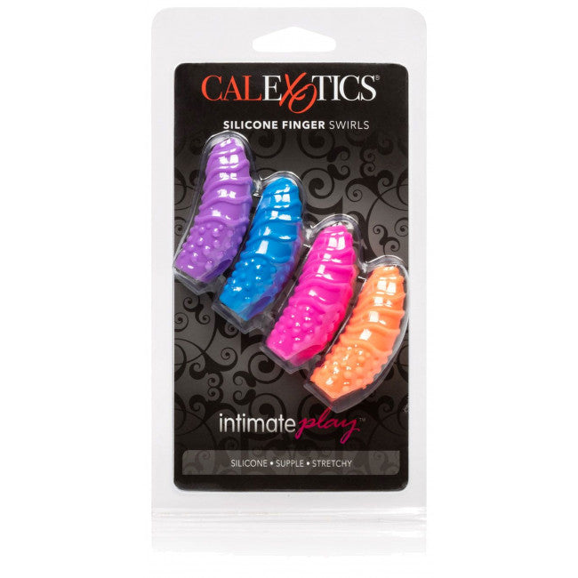 CalExotics Silicone Finger Swirls 4 pack