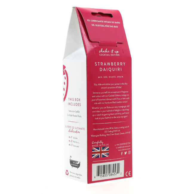 Slube Strawberry Daiquiri Bath Based Lube Warming 2x125g