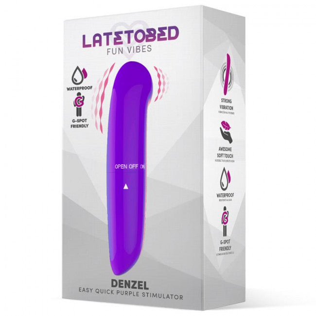 LateToBed Denzel Stimulator Easy Quick Purple