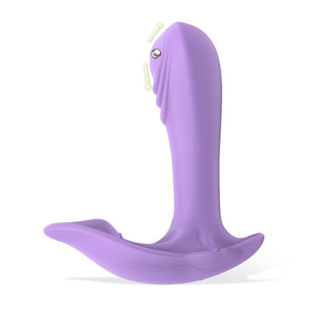 Engily Ross Donnyel Panty Vibrator with G-Spot Ball & Remote Control Purple