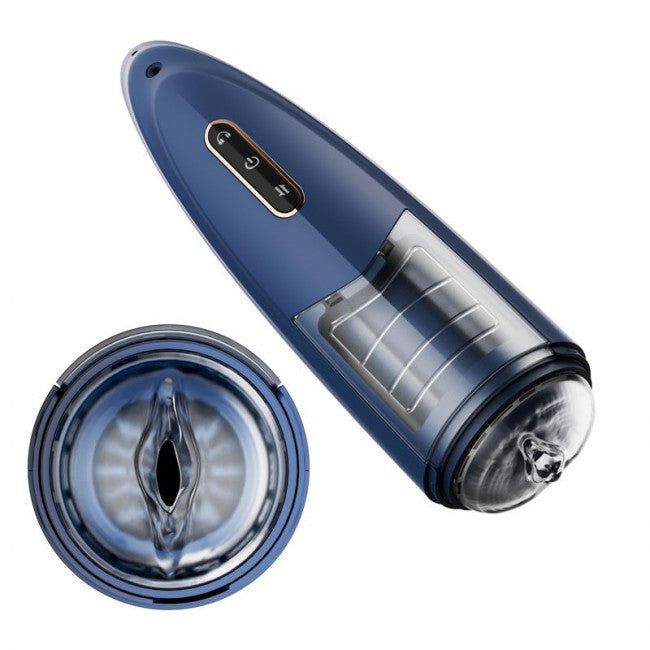 LateToBed Gonex Thrusting, Rotating and Moaning Hi-Tech Masturbator