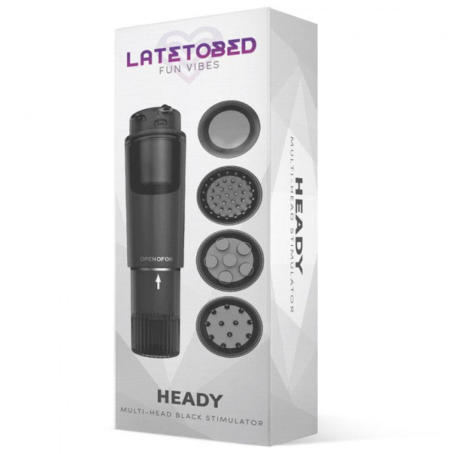 LateToBed Heady Stimulator Multi-Head Black