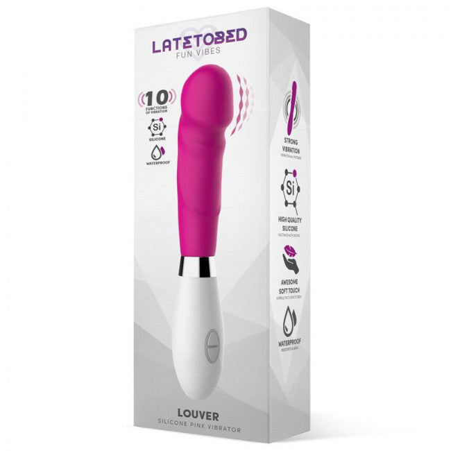 LateToBed Louver Silicone Vibe Pink