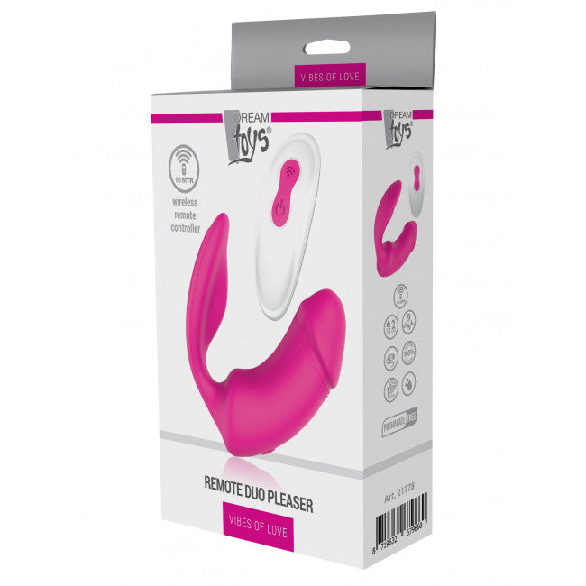 Dream Toys Vibes of Love Remote Duo Pleaser Pink
