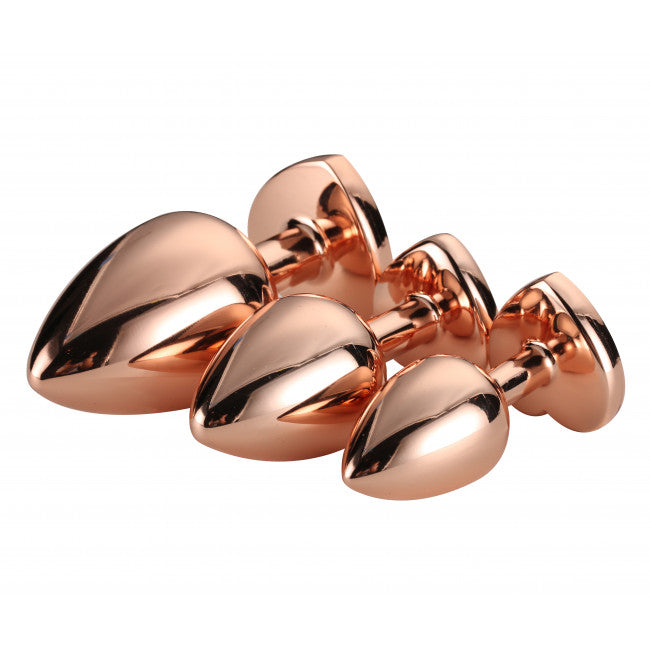 Dream Toys Gleaming Love Plug Rose Gold Set