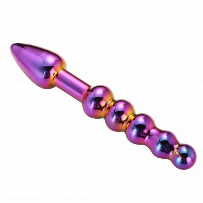 Dream Toys Glamor Glass Ridged Anal Dildo