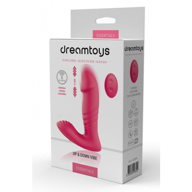 Dream Toys Essentials Up and Down Vibe Pink