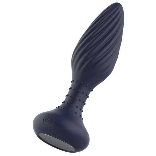 Dream Toys Startroopers Triton Vibrating Anal Plug Blue