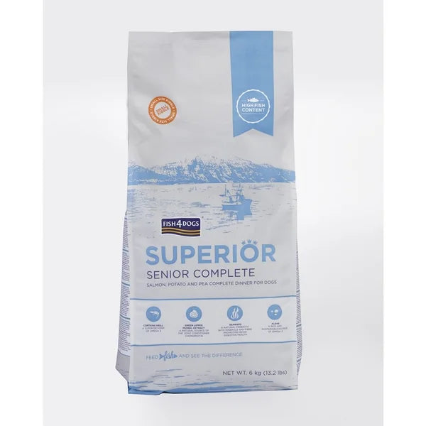 Fish4Dogs Small granules for older dogs Superior salmon with potatoes 6 kg