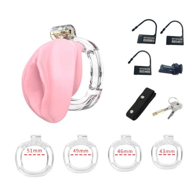 Rimba P-Cage PC10 Penis Cage Pussy Pink