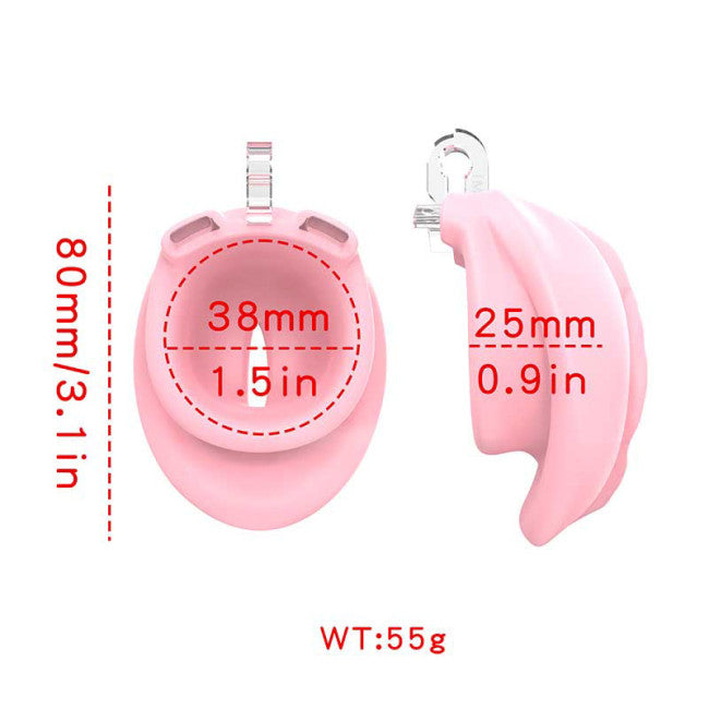 Rimba P-Cage PC10 Penis Cage Pussy Pink