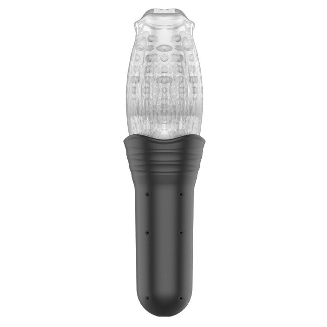 Rimba Toys Orgastobator 02 Male Masturbator Black & Transparent