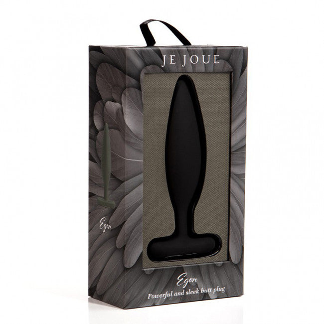 Je Joue Egon Butt Plug with Remote Control Black