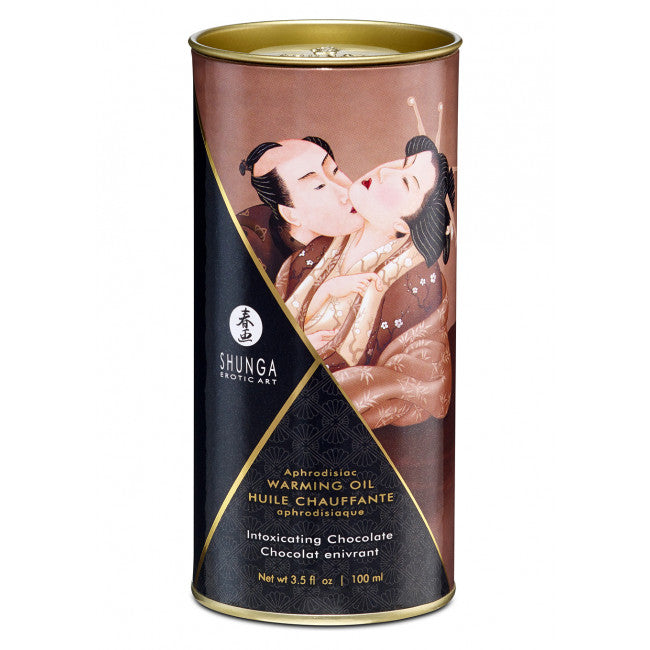 Shunga Aphrodisiac Warming Oil Intoxicating Chocolate 100ml