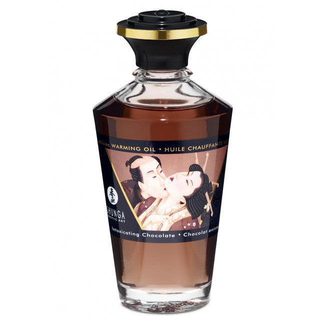 Shunga Aphrodisiac Warming Oil Intoxicating Chocolate 100ml