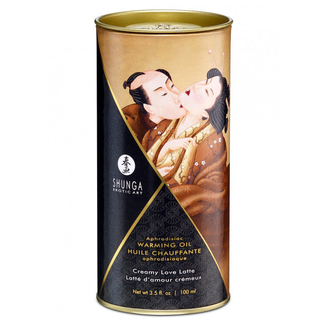 Shunga Aphrodisiac Warming Oil Creamy Love Latte 100ml
