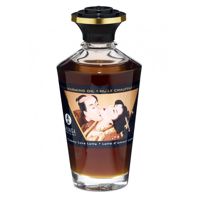 Shunga Aphrodisiac Warming Oil Creamy Love Latte 100ml