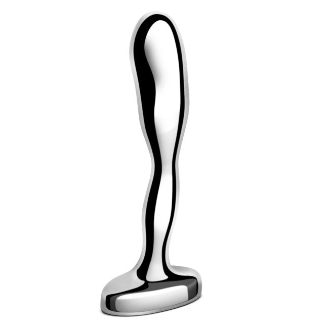 b-Vibe Stainless Steel Prostate Plug Silver